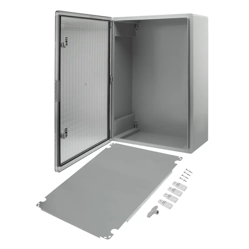 Фото 3 Щит распределительный навесной ЩМПп Rexant 700x500x250 мм IP65 пластик Фото 3 Щит распределительный навесной ЩМПп Rexant 700x500x250 мм IP65 пластик