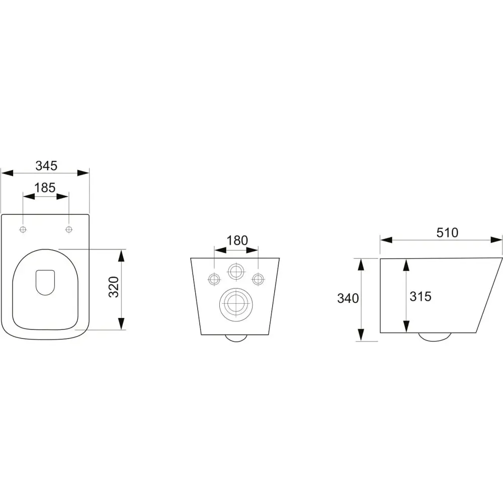 Фото 6 Комплект инсталляция с унитазом Geberit 523029 цвет белый
