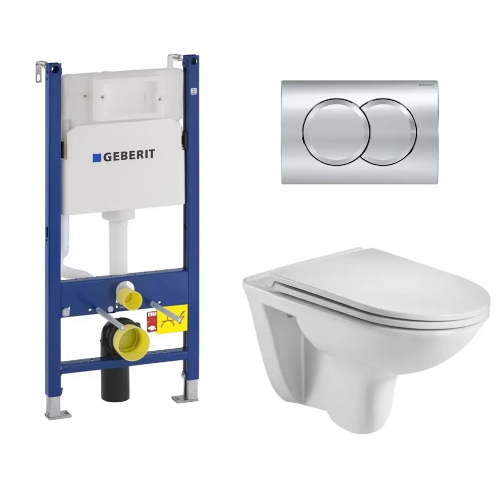 Фото Комплект инсталляция с унитазом Geberit 512565 цвет белый