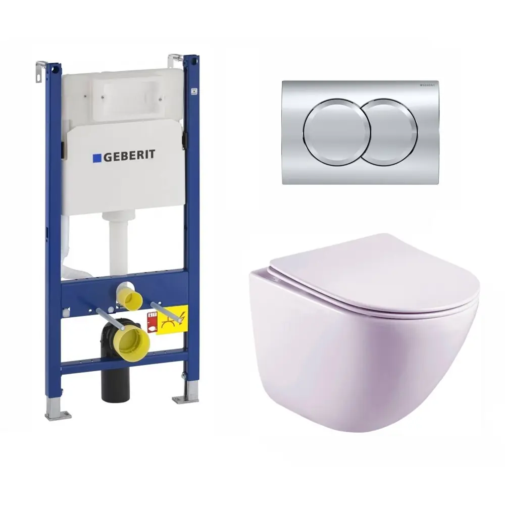 Фото Комплект инсталляция с унитазом Geberit 512569 цвет белый
