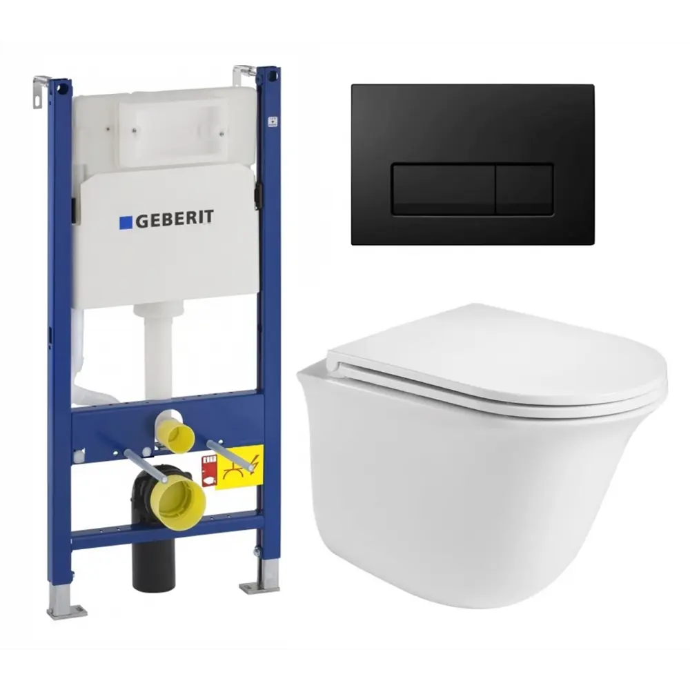 Фото Комплект инсталляция с унитазом Geberit 523071 цвет белый