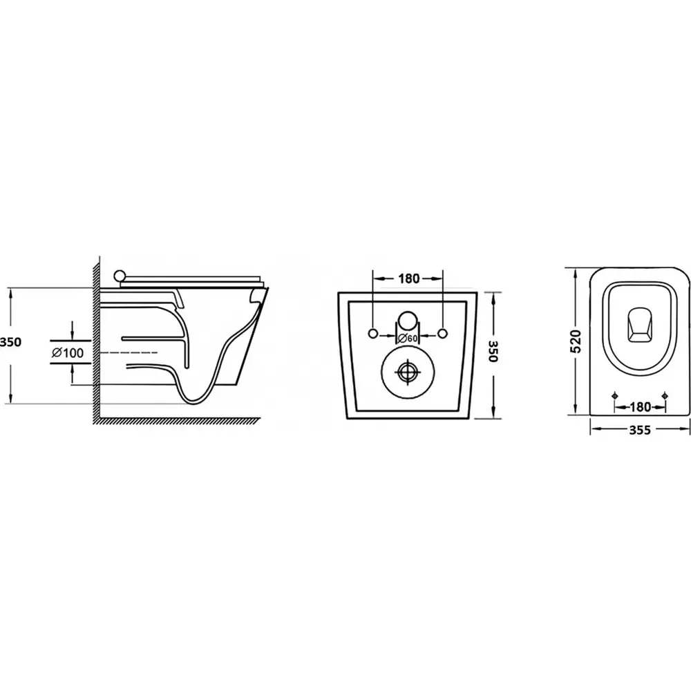 Фото 5 Комплект инсталляция с унитазом Geberit 512332 цвет белый