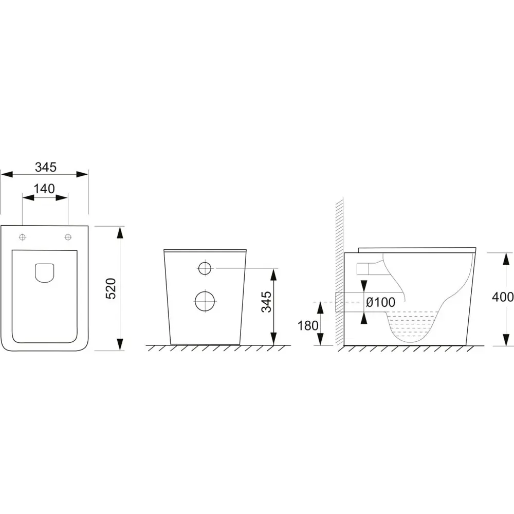 Фото 5 Комплект инсталляция с унитазом Geberit 535684 цвет белый