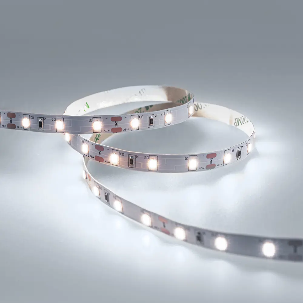 Фото 2 Светодиодная лента Eleganz Lux 2835 60 LED (4.8W/M) 12V холодная 6000К IP20, 5м