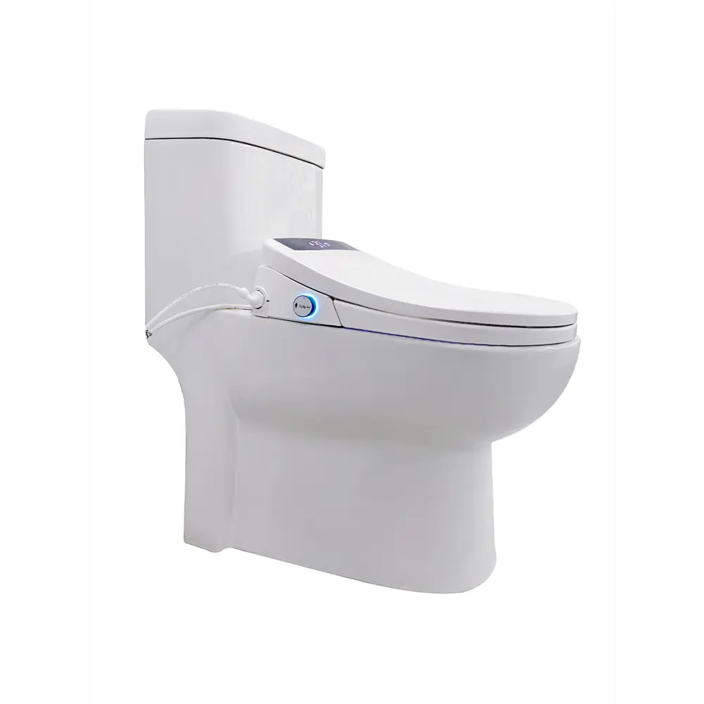 Фото 9 Смарт унитаз-моноблок HAITEC HT-EST2085 автоматизированный с бачком Фото 9 Смарт унитаз-моноблок HAITEC HT-EST2085 автоматизированный с бачком