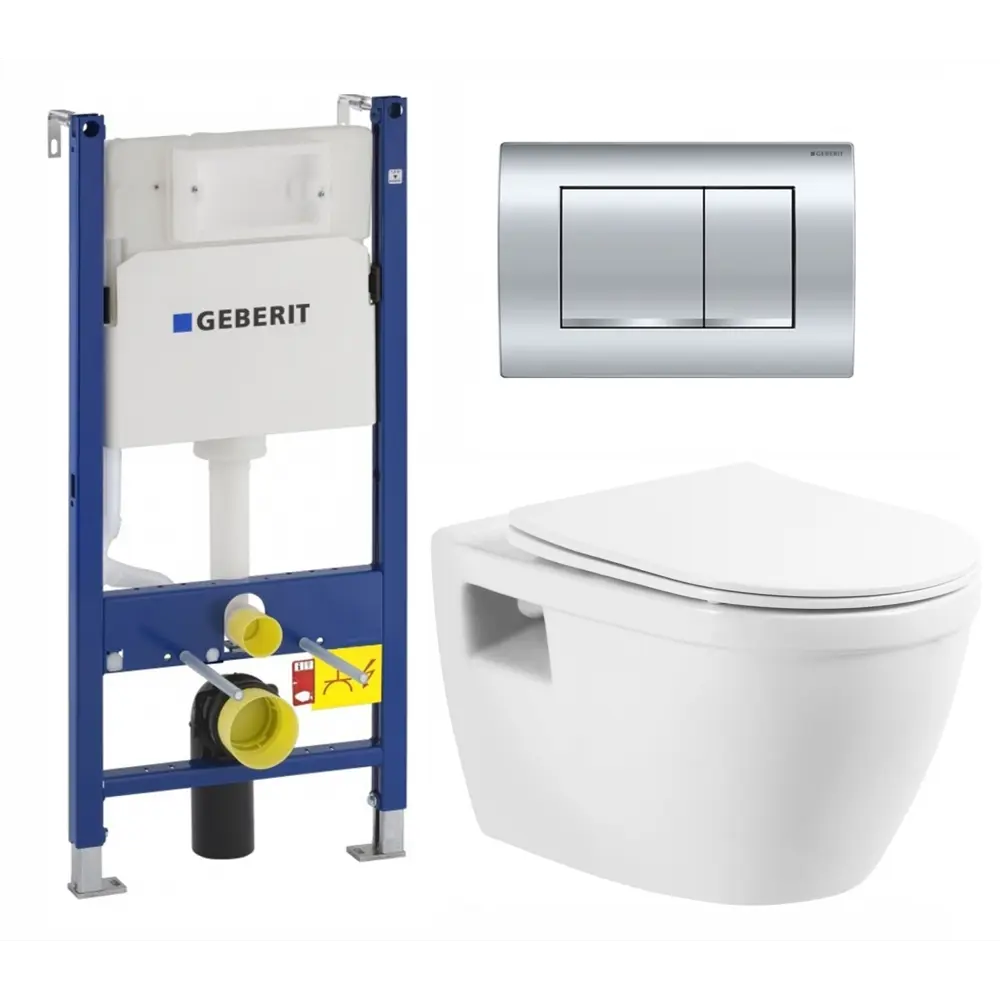 Фото Комплект инсталляция с унитазом Geberit 522916 цвет белый