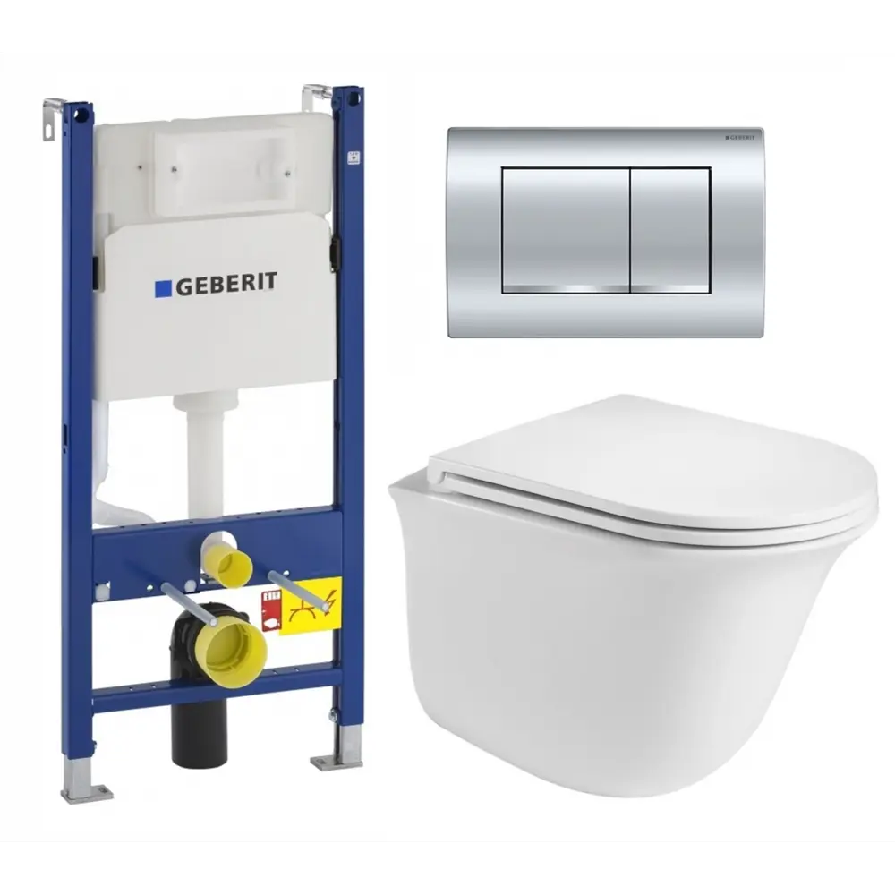 Фото Комплект инсталляция с унитазом Geberit 522924 цвет белый