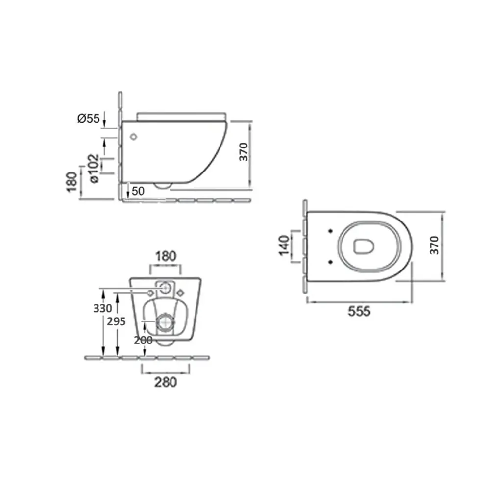 Фото 5 Комплект инсталляция с унитазом Geberit 512954 цвет черный Фото 5 Комплект инсталляция с унитазом Geberit 512954 цвет черный