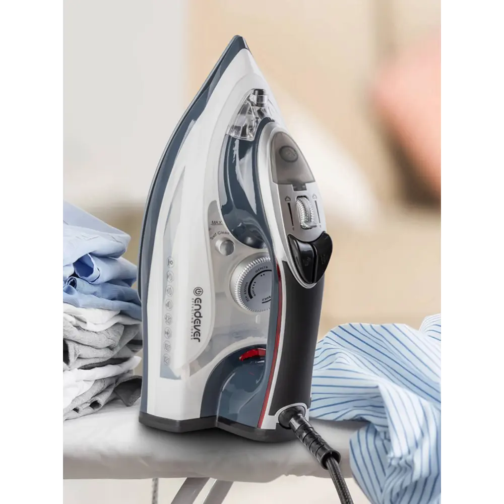 Фото 3 Утюг Endever DELTA-228 цвет белый