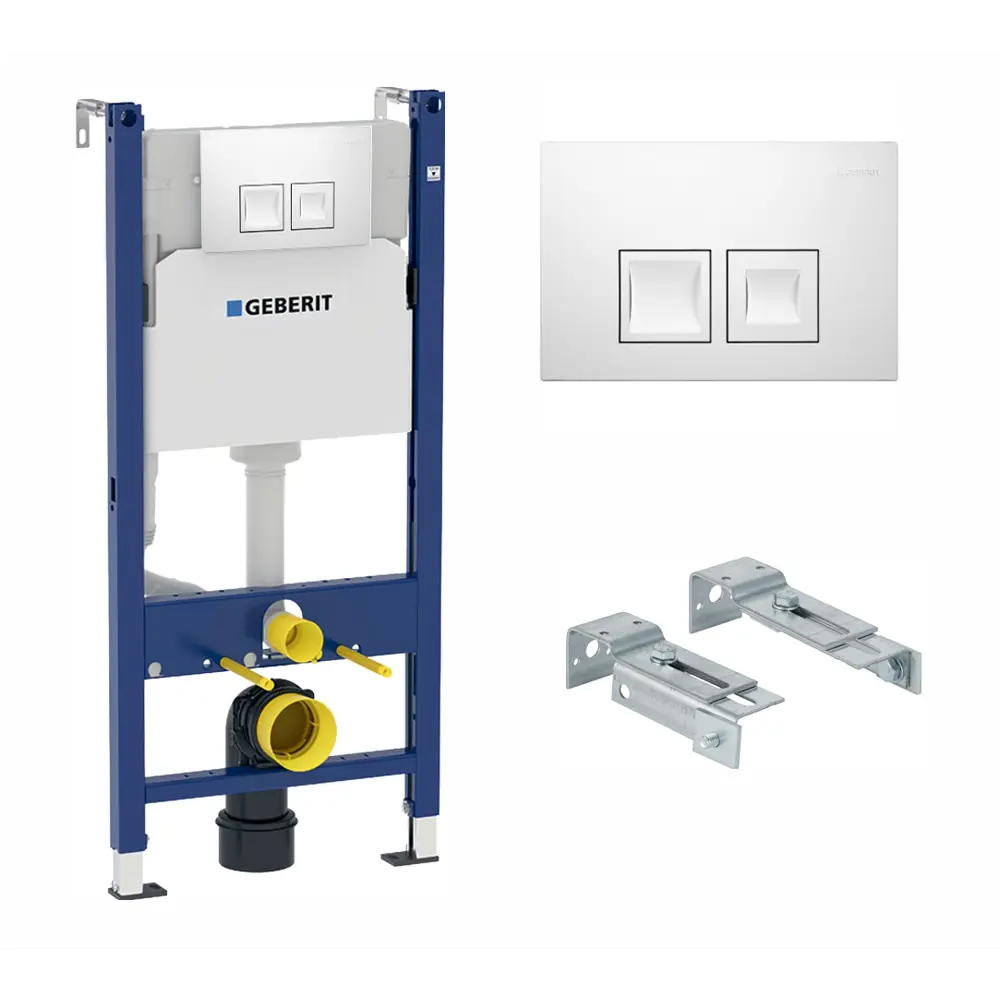 Фото 4 Комплект инсталляция с унитазом Geberit 462836 цвет белый