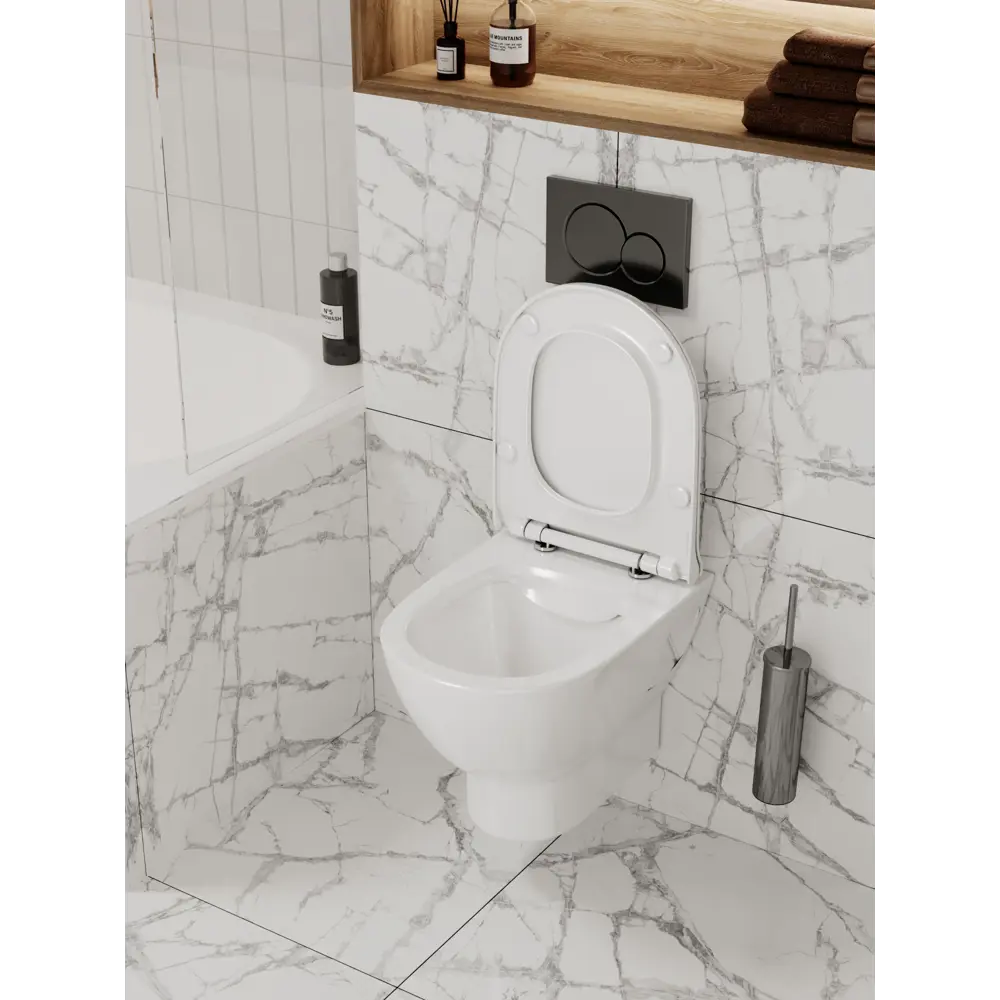 Фото 13 Комплект инсталляция с унитазом Grohe 553221 цвет белый Фото 13 Комплект инсталляция с унитазом Grohe 553221 цвет белый
