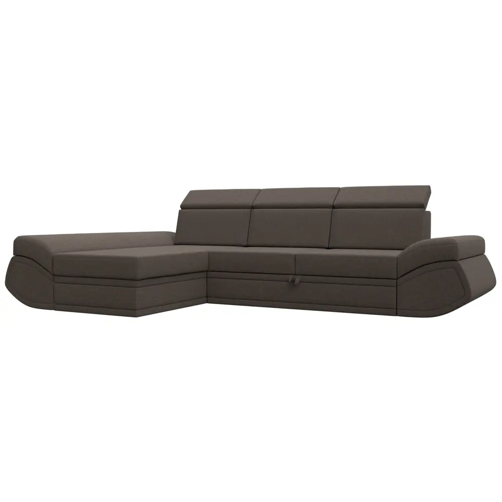 Фото Диван угловой Лига-032 левый угол Лига диванов 125991L 318x88x192 см рогожка цвет амур 05 коричневый Фото Диван угловой Лига-032 левый угол Лига диванов 125991L 318x88x192 см рогожка цвет амур 05 коричневый