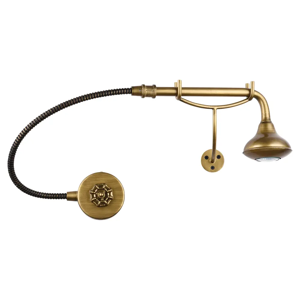 Фото Настенный светильник Люссоле Merrick Sy1519 цвет бронза