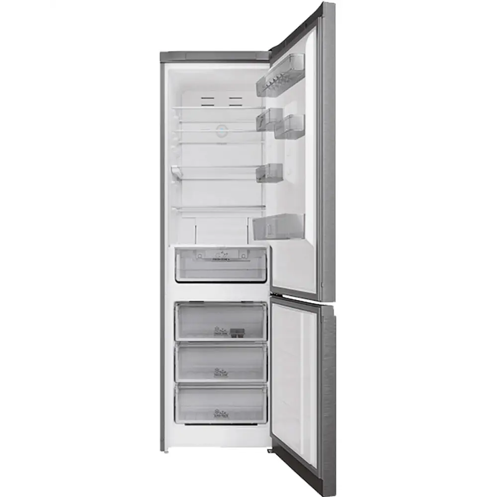 Фото 3 Отдельностоящий холодильник Hotpoint HT 7201I DX O3 60x196 см цвет нержавеющая сталь Фото 3 Отдельностоящий холодильник Hotpoint HT 7201I DX O3 60x196 см цвет нержавеющая сталь