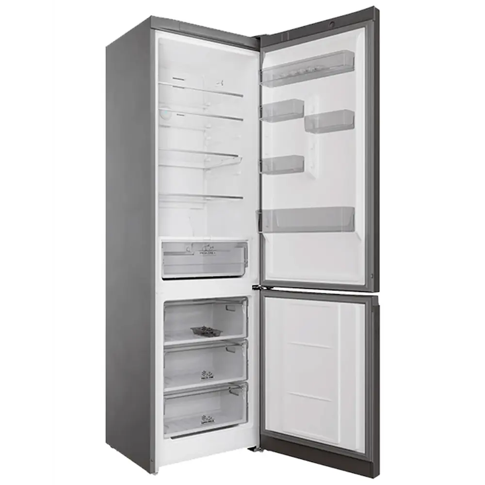 Фото 4 Отдельностоящий холодильник Hotpoint HT 7201I DX O3 60x196 см цвет нержавеющая сталь Фото 4 Отдельностоящий холодильник Hotpoint HT 7201I DX O3 60x196 см цвет нержавеющая сталь