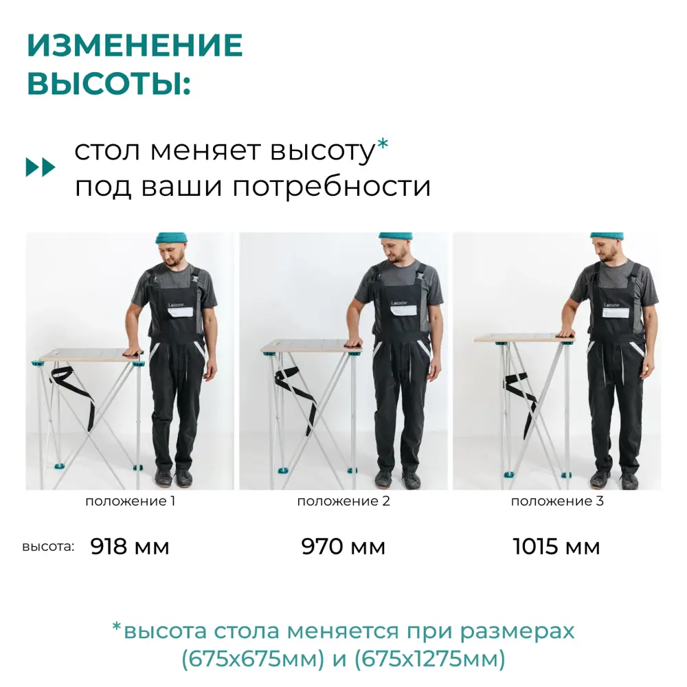 Фото 8 Верстак складной Lossew Ant Q4 2x3_90 П, максимальная нагрузка 450 кг Фото 8 Верстак складной Lossew Ant Q4 2x3_90 П, максимальная нагрузка 450 кг