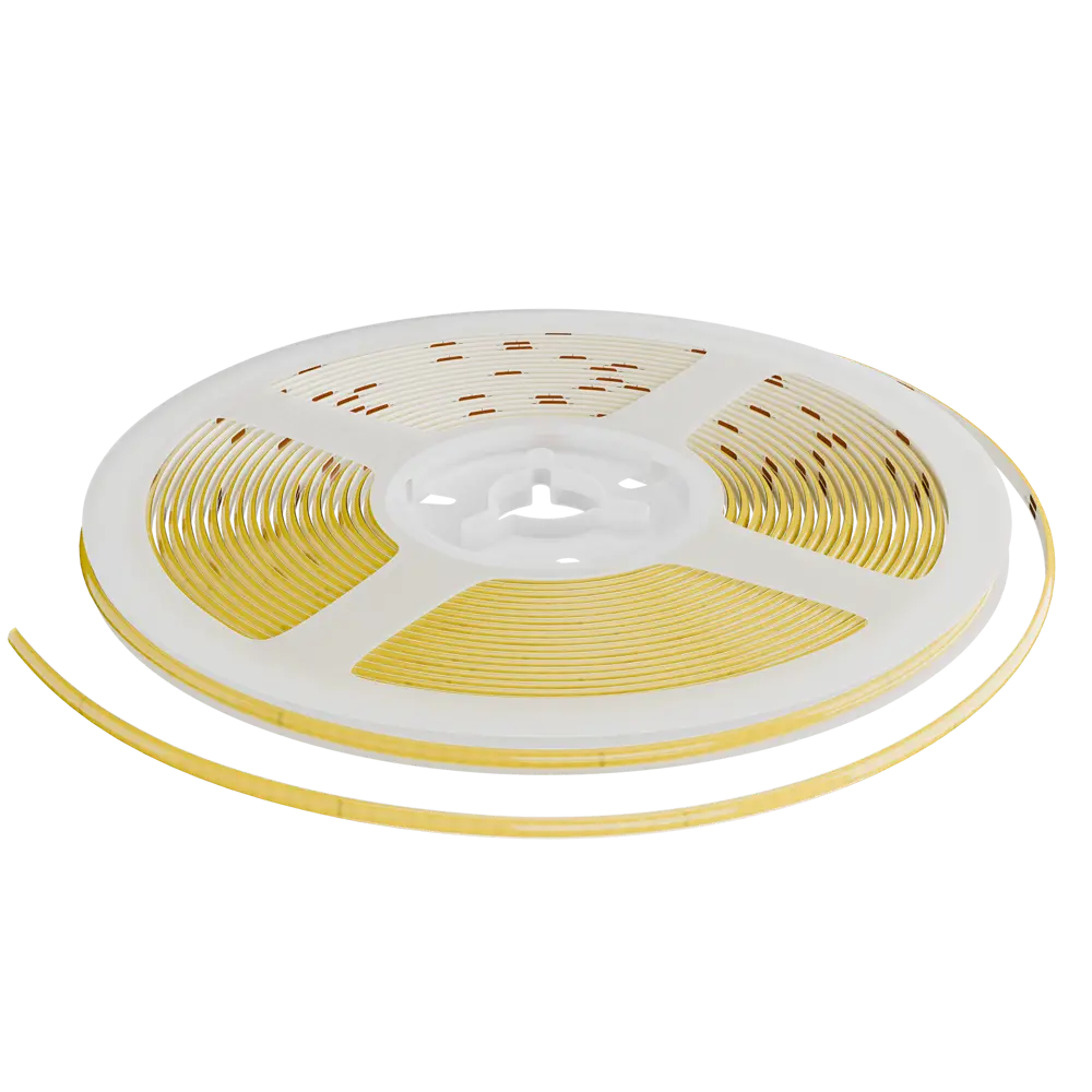 Фото 6 Светодиодная лента для контурной подсветки Apeyron LED COB 24В 3 мм 5м 7 Вт/м 384диод/м 700 лм/м 3000 К теплый белый свет