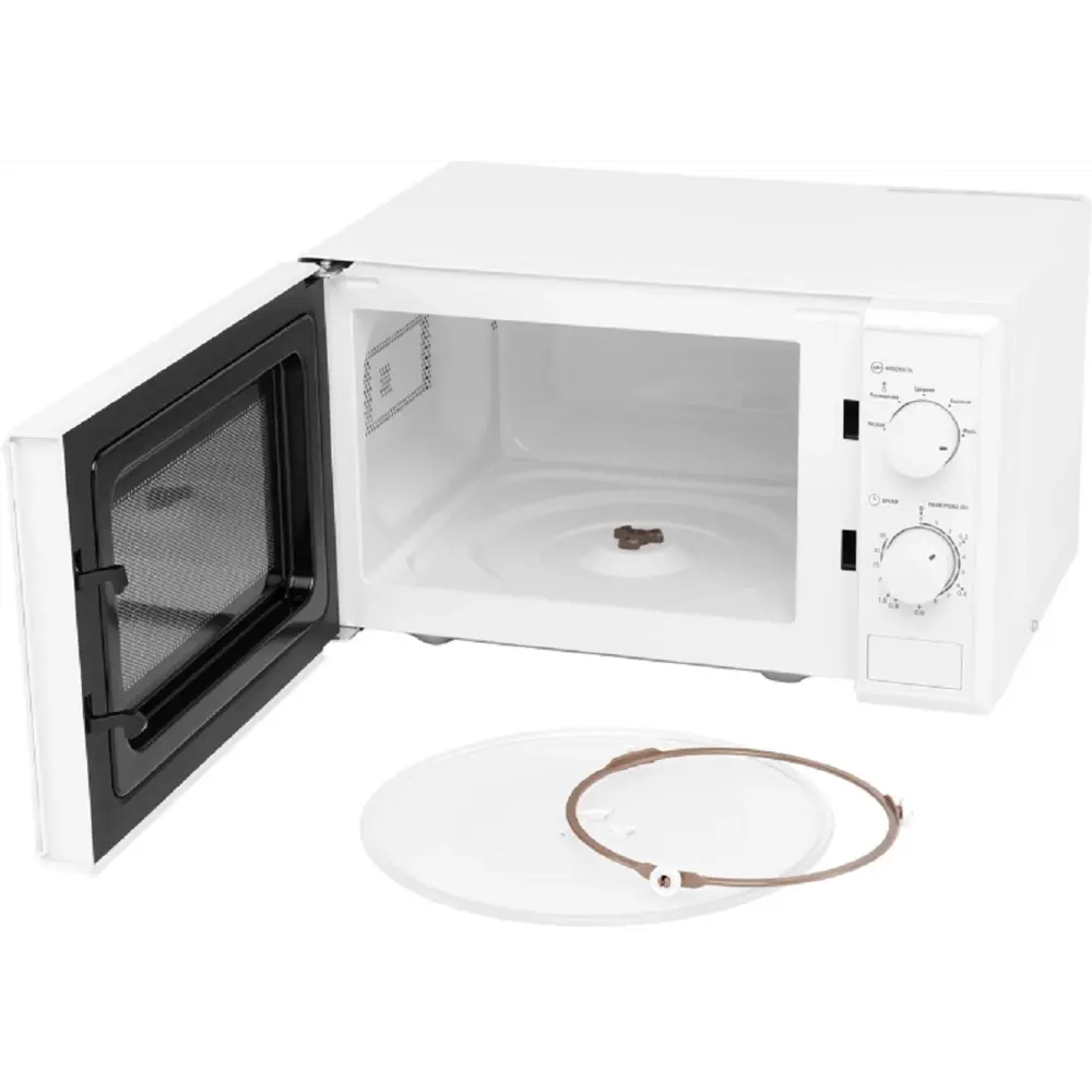 Фото 9 Отдельностоящая микроволновая печь Sunwind SUN-MW051 20 л 36x29x46 см цвет белый Фото 9 Отдельностоящая микроволновая печь Sunwind SUN-MW051 20 л 36x29x46 см цвет белый