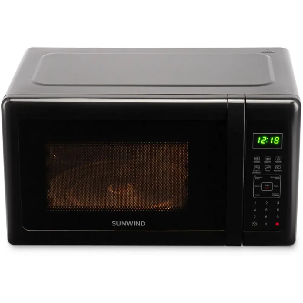 Фото 3 Отдельностоящая микроволновая печь Sunwind SUN-MW007 20 л 49x28x35 см цвет черный Фото 3 Отдельностоящая микроволновая печь Sunwind SUN-MW007 20 л 49x28x35 см цвет черный
