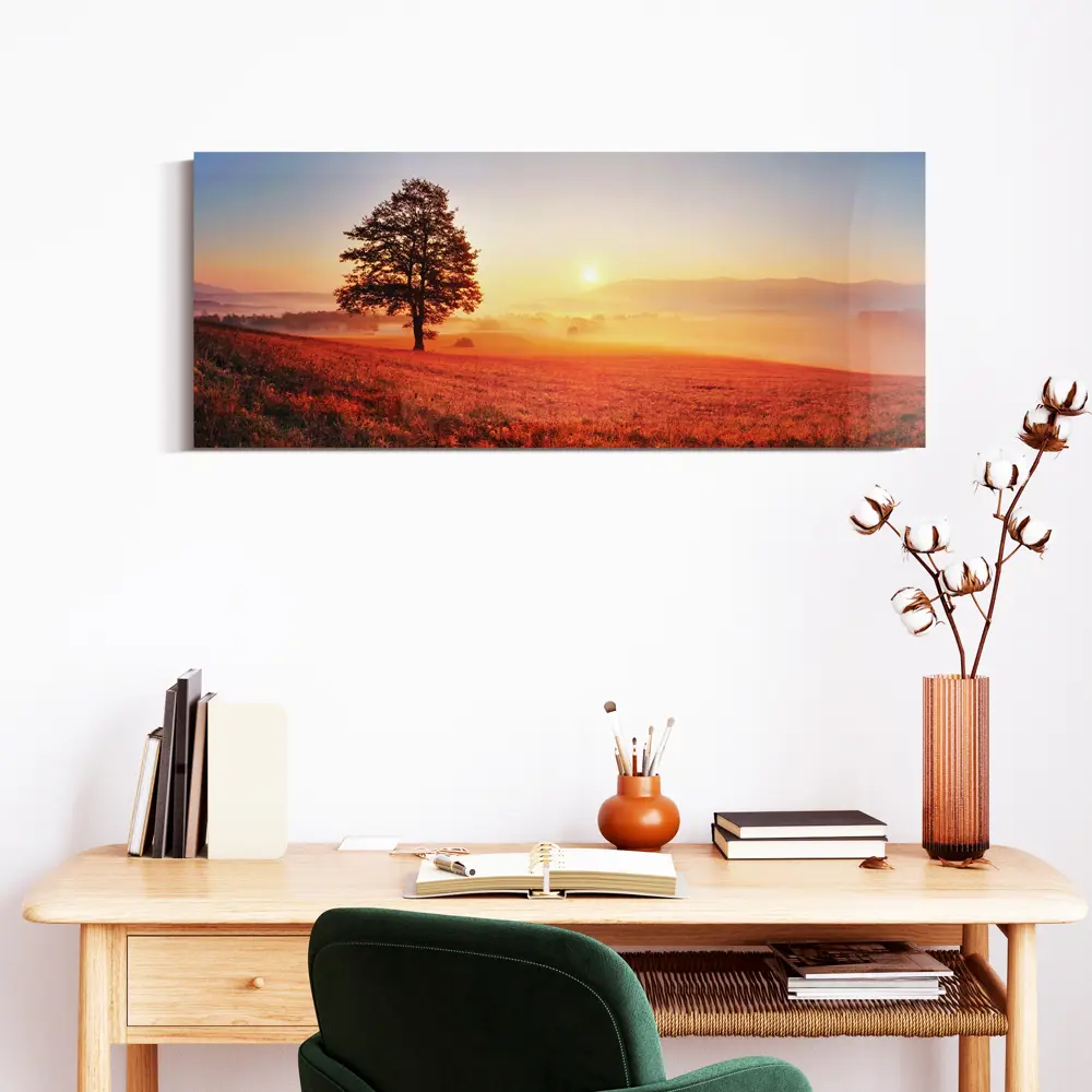 Фото 2 Картина без обрамления Postermarket "Закат" 40x100 см Фото 2 Картина без обрамления Postermarket "Закат" 40x100 см