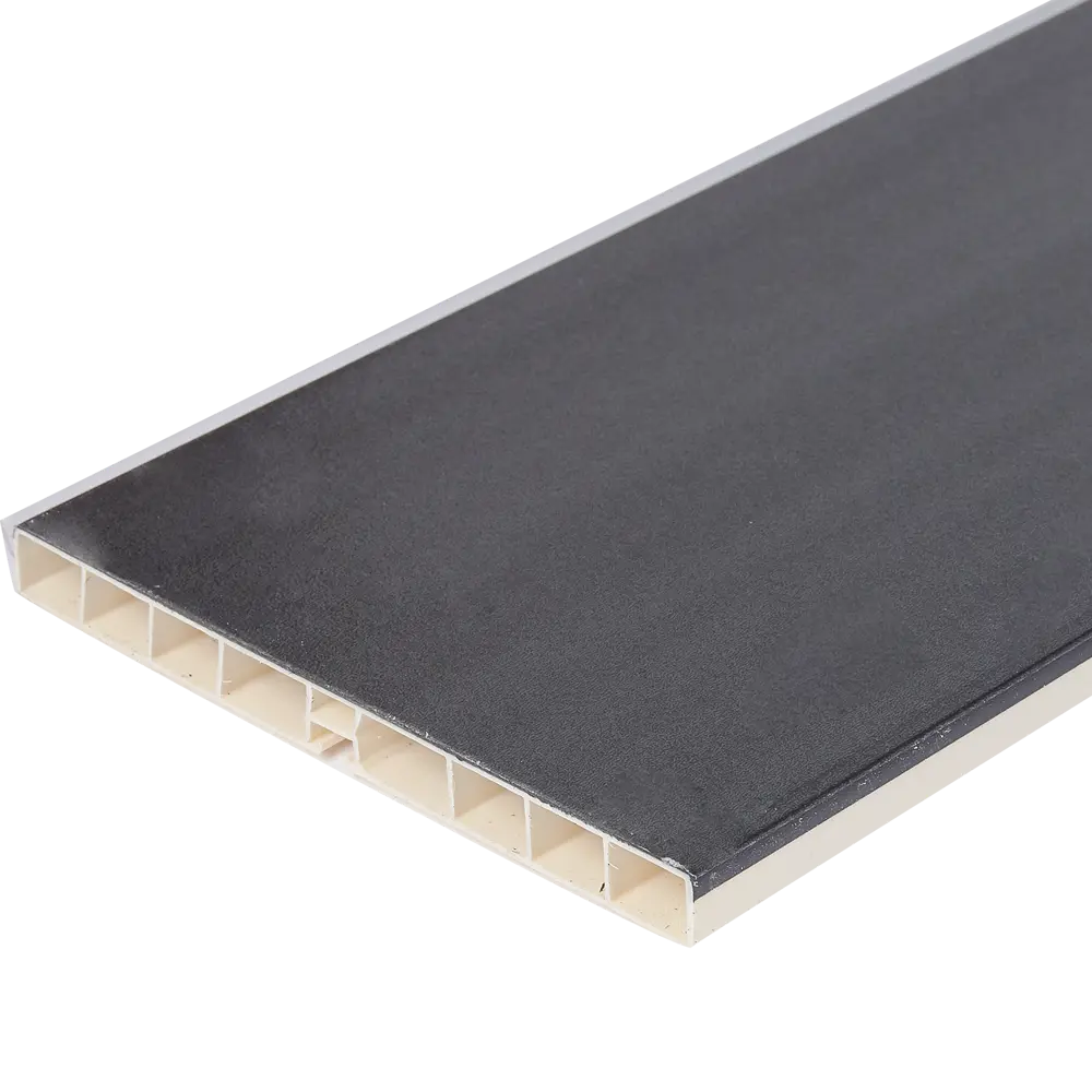 Фото Цоколь для кухни KONSENSA 240x10 см ПВХ цвет черный Фото Цоколь для кухни KONSENSA 240x10 см ПВХ цвет черный