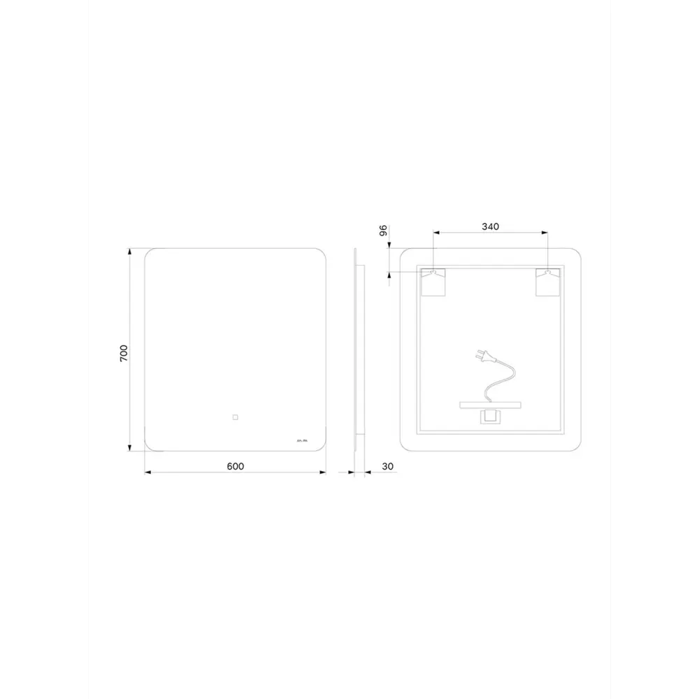 Фото 8 Сиденье для унитаза Am.pm Gem с микролифтом цвет черный