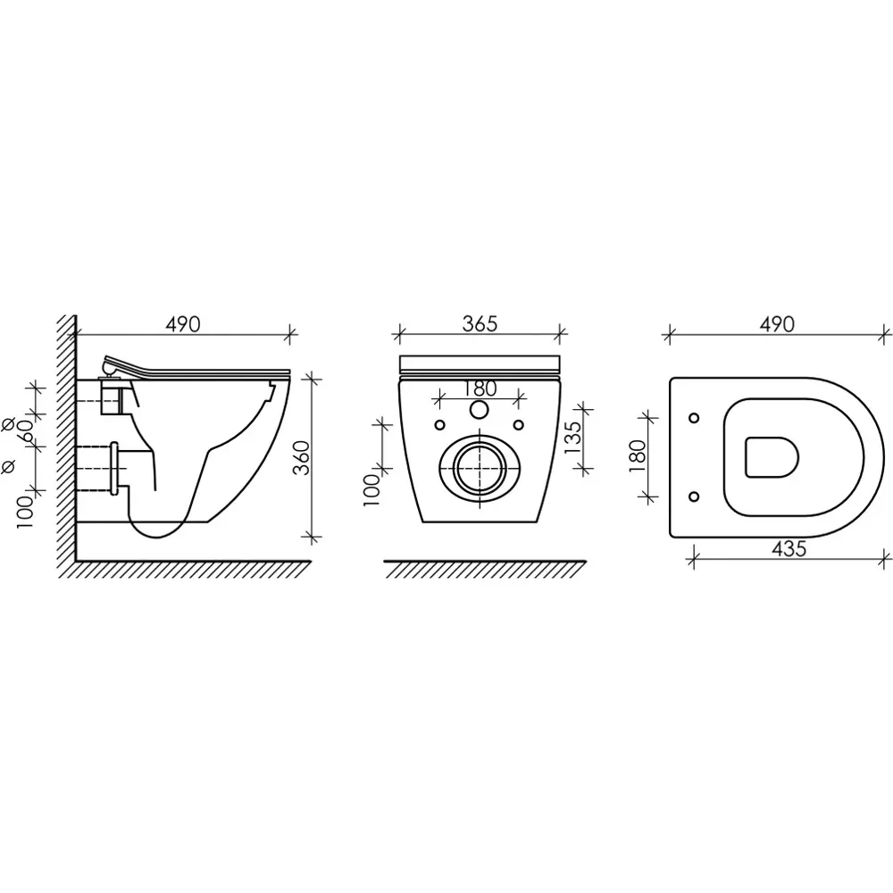 Фото 6 Комплект инсталляция с унитазом Grohe 513059 цвет черный Фото 6 Комплект инсталляция с унитазом Grohe 513059 цвет черный
