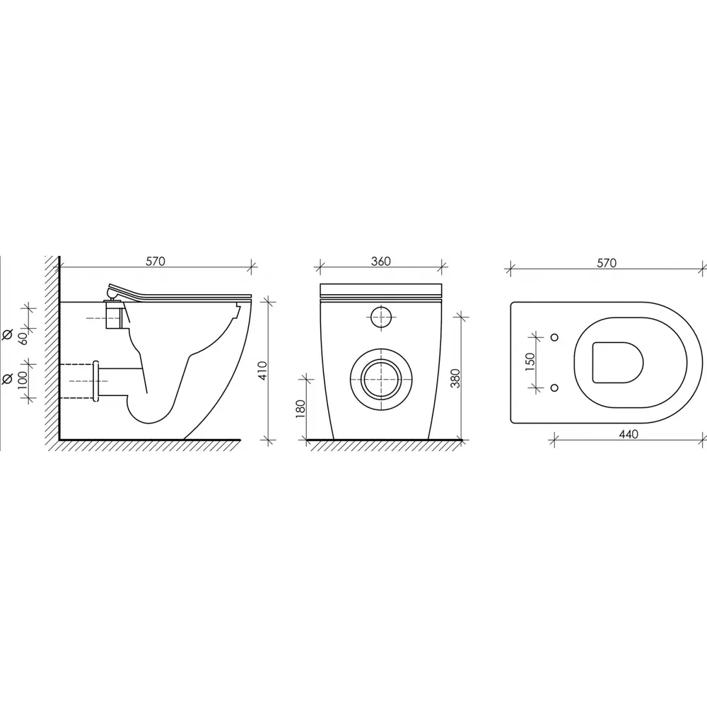 Фото 5 Комплект инсталляция с унитазом Grohe 535615 цвет белый Фото 5 Комплект инсталляция с унитазом Grohe 535615 цвет белый