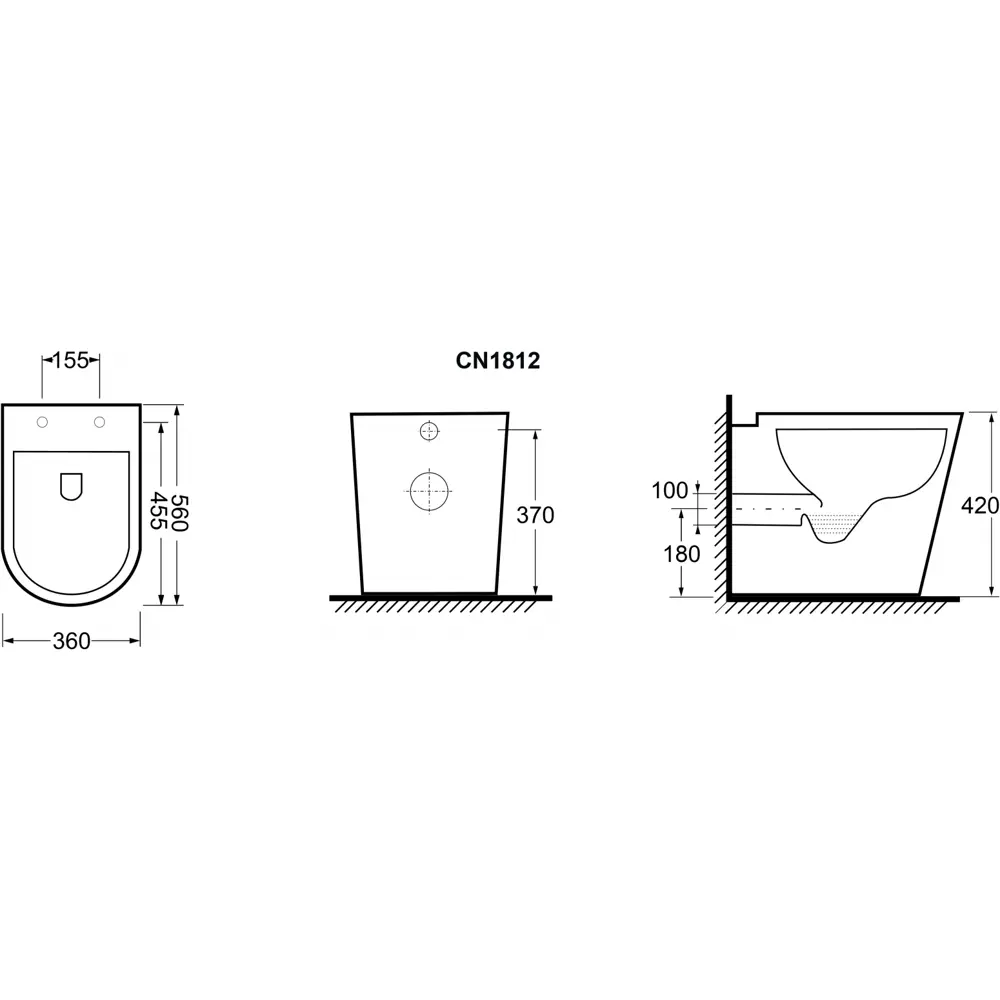 Фото 5 Комплект инсталляция с унитазом Grohe 535610 цвет белый
