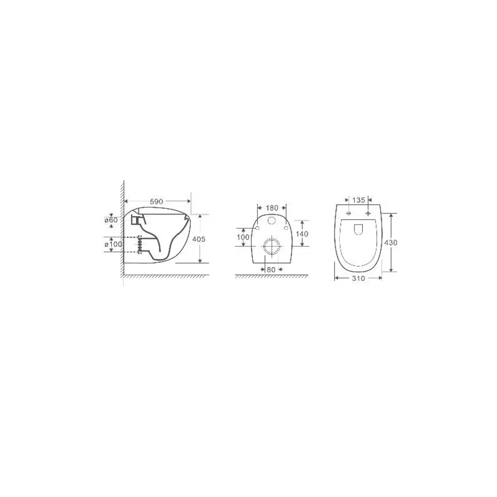 Фото 6 Комплект инсталляция с унитазом Grohe 639853 цвет белый