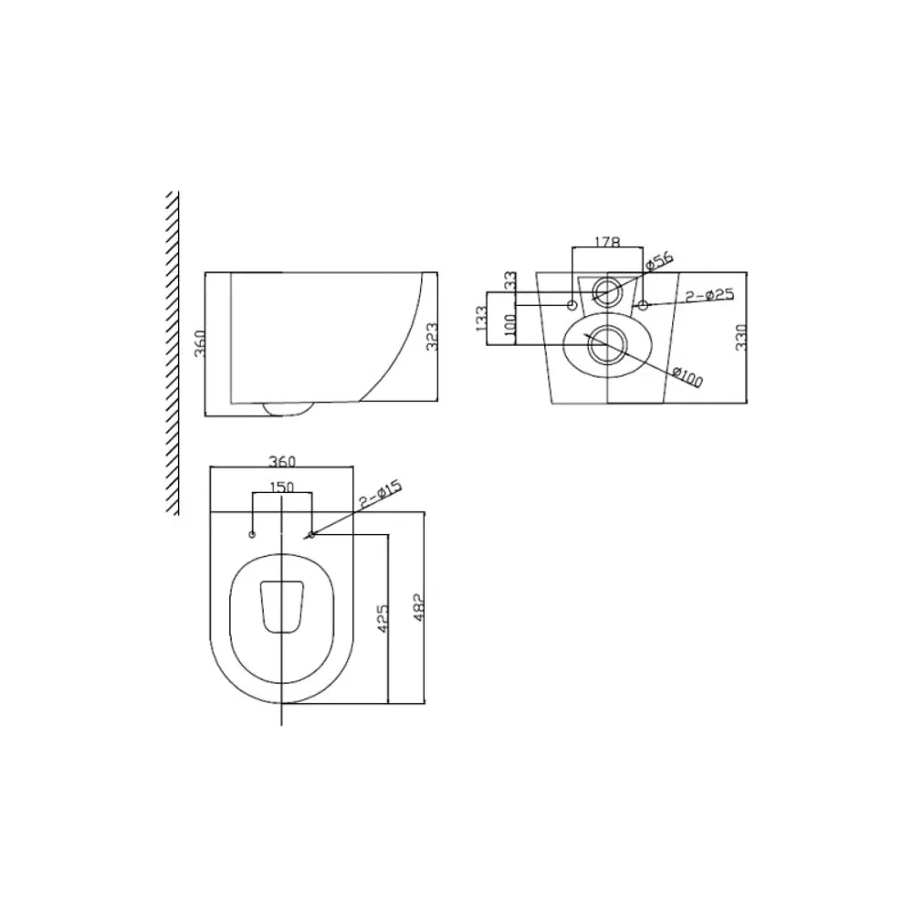 Фото 6 Комплект инсталляция с унитазом Grohe 530571 цвет белый