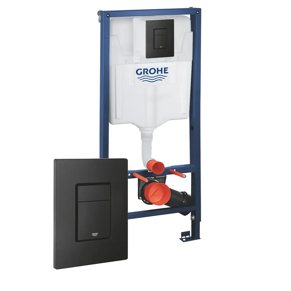 Фото 4 Комплект инсталляция с унитазом Grohe 462477 цвет белый Фото 4 Комплект инсталляция с унитазом Grohe 462477 цвет белый