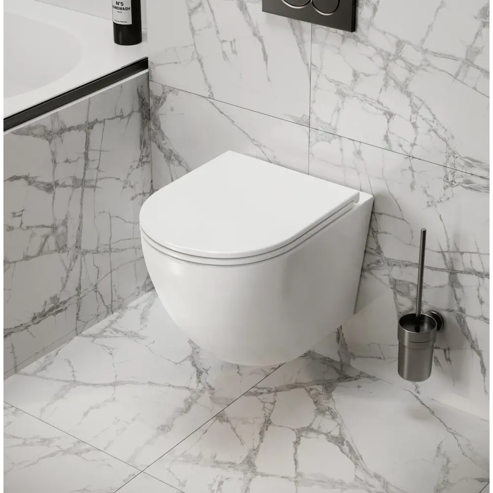 Фото 12 Комплект инсталляция с унитазом Grohe 553381 цвет белый Фото 12 Комплект инсталляция с унитазом Grohe 553381 цвет белый