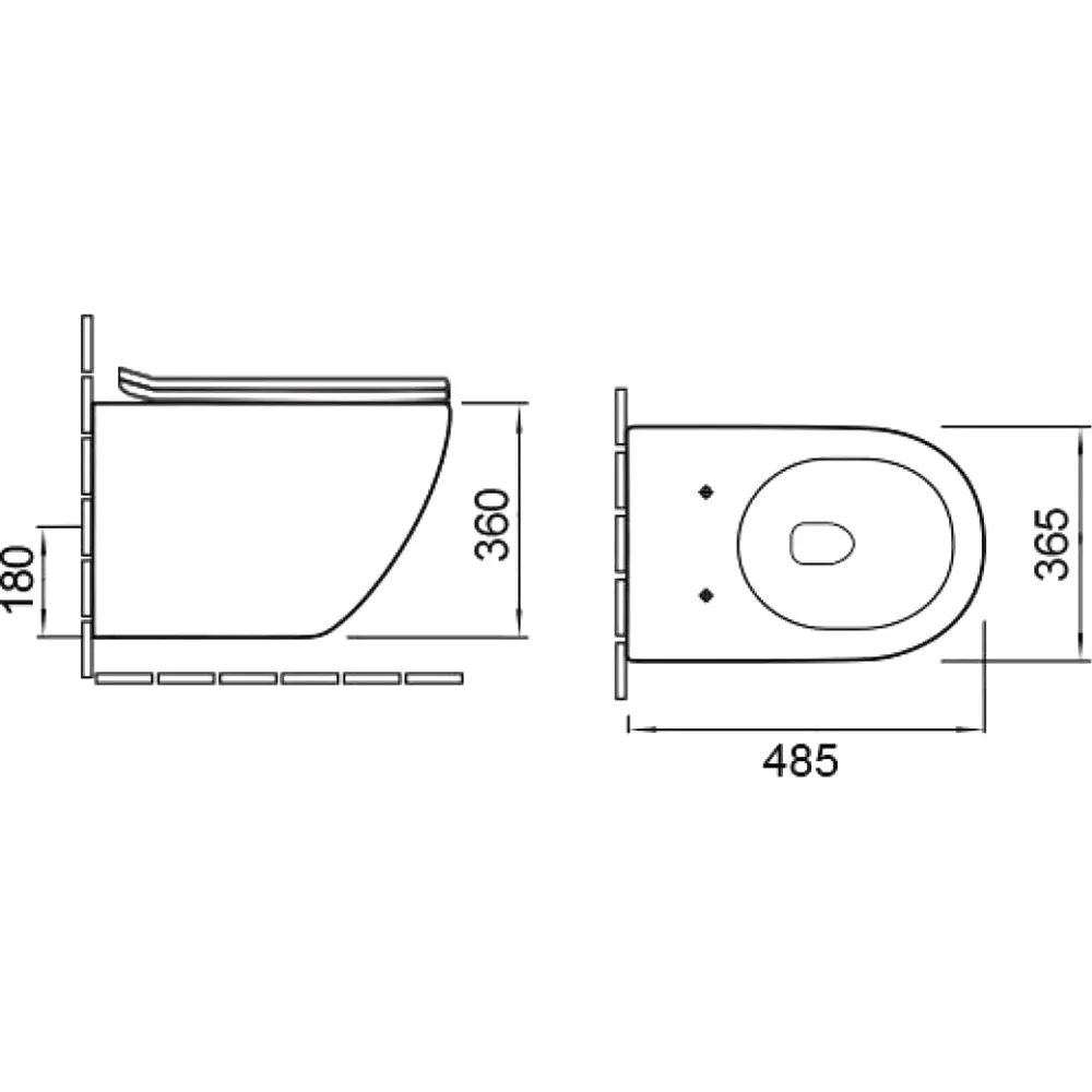 Фото 6 Комплект инсталляция с унитазом Grohe 681429 цвет серый