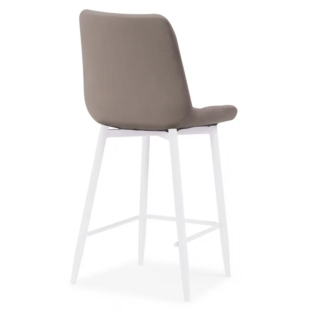 Фото 5 Полубарный стул Woodville 50x99 см цвет латте велюр (zd 290 ) Фото 5 Полубарный стул Woodville 50x99 см цвет латте велюр (zd 290 )