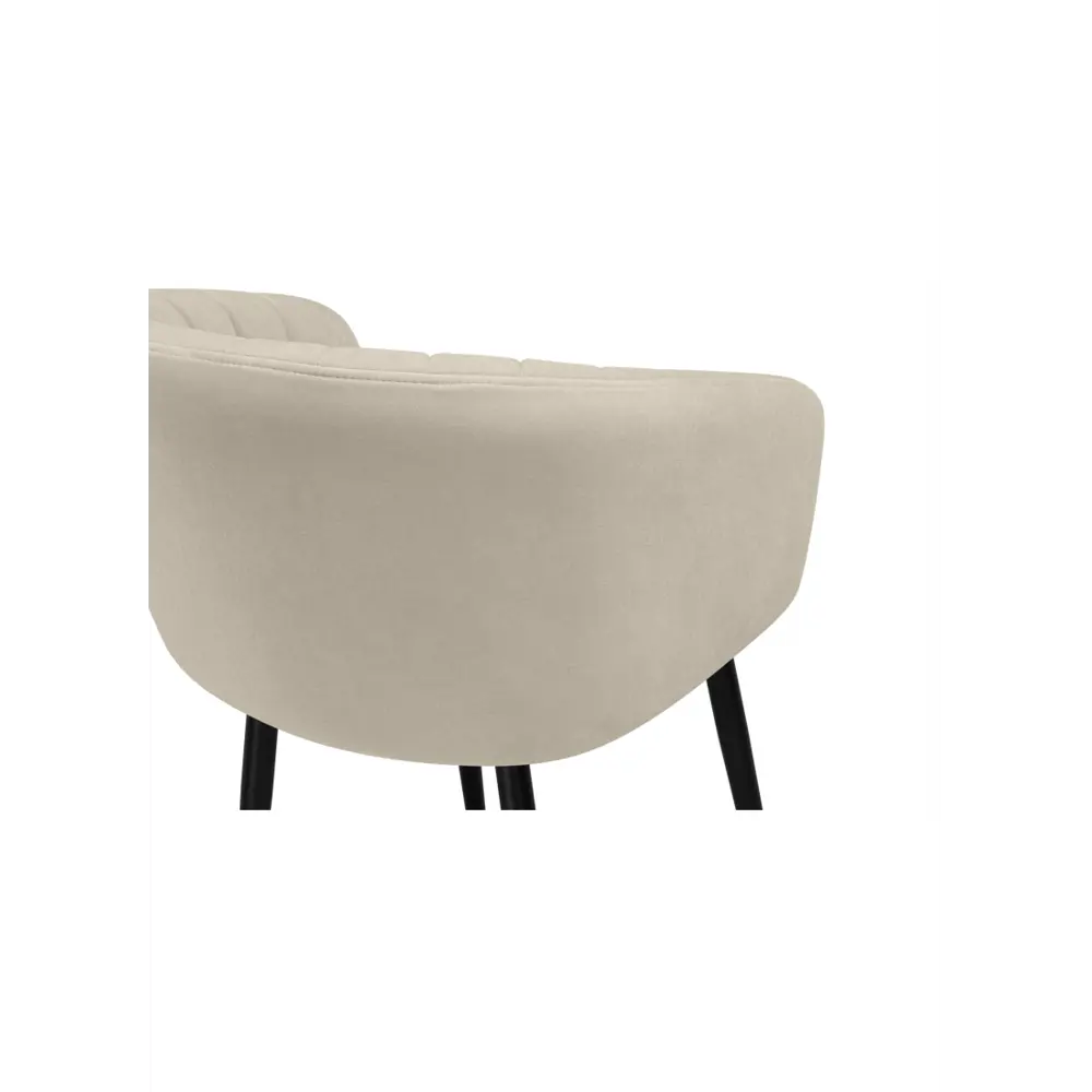 Фото 7 Стул Woodville 622375 43x83x53 см велюр цвет бежевый Фото 7 Стул Woodville 622375 43x83x53 см велюр цвет бежевый