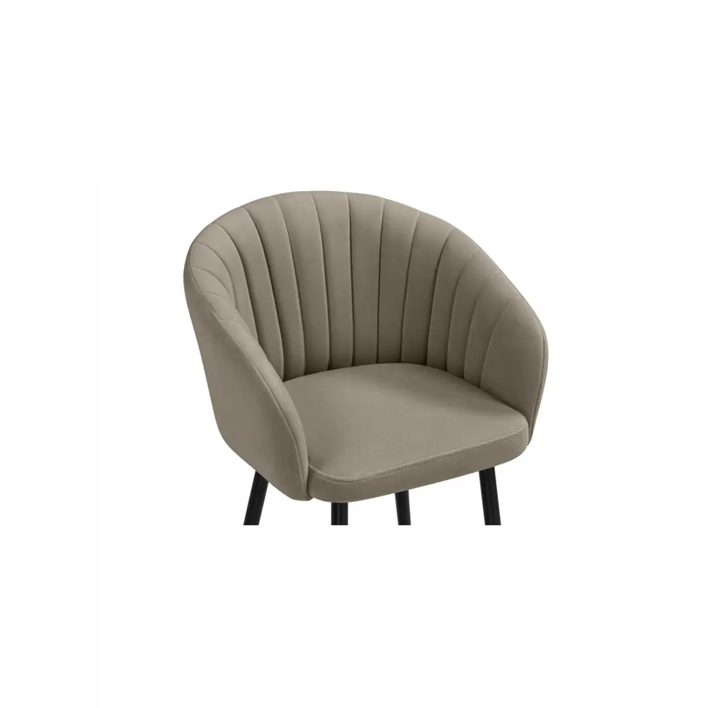 Фото 5 Стул Woodville 622374 43x83x53 см велюр цвет коричневый Фото 5 Стул Woodville 622374 43x83x53 см велюр цвет коричневый