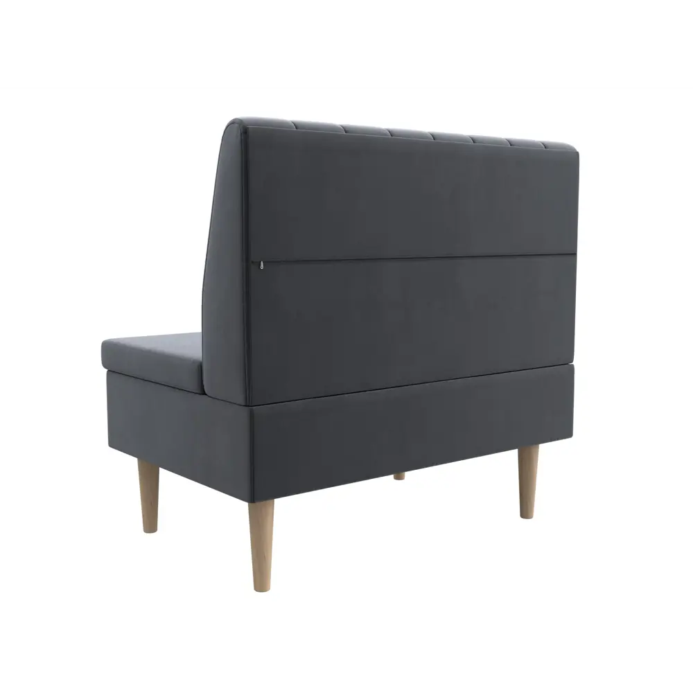 Фото 5 Диван прямой Лига диванов Мини 126043 95x82x61 см велюр цвет серый Фото 5 Диван прямой Лига диванов Мини 126043 95x82x61 см велюр цвет серый