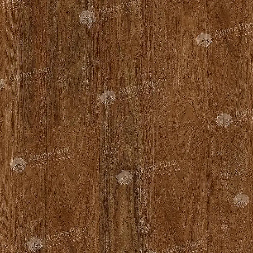 Фото SPC плитка Alpine Floor Nut Маррон 43 класс толщина 4 мм 2.32 м², цена за упаковку
