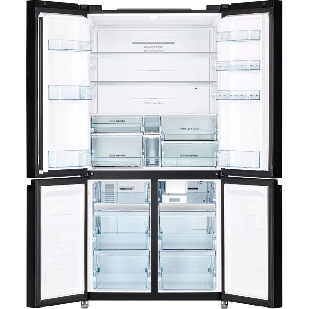 Фото Холодильник Hitachi R-WB720PUC1 GPW 78x184 см цвет белый Фото Холодильник Hitachi R-WB720PUC1 GPW 78x184 см цвет белый