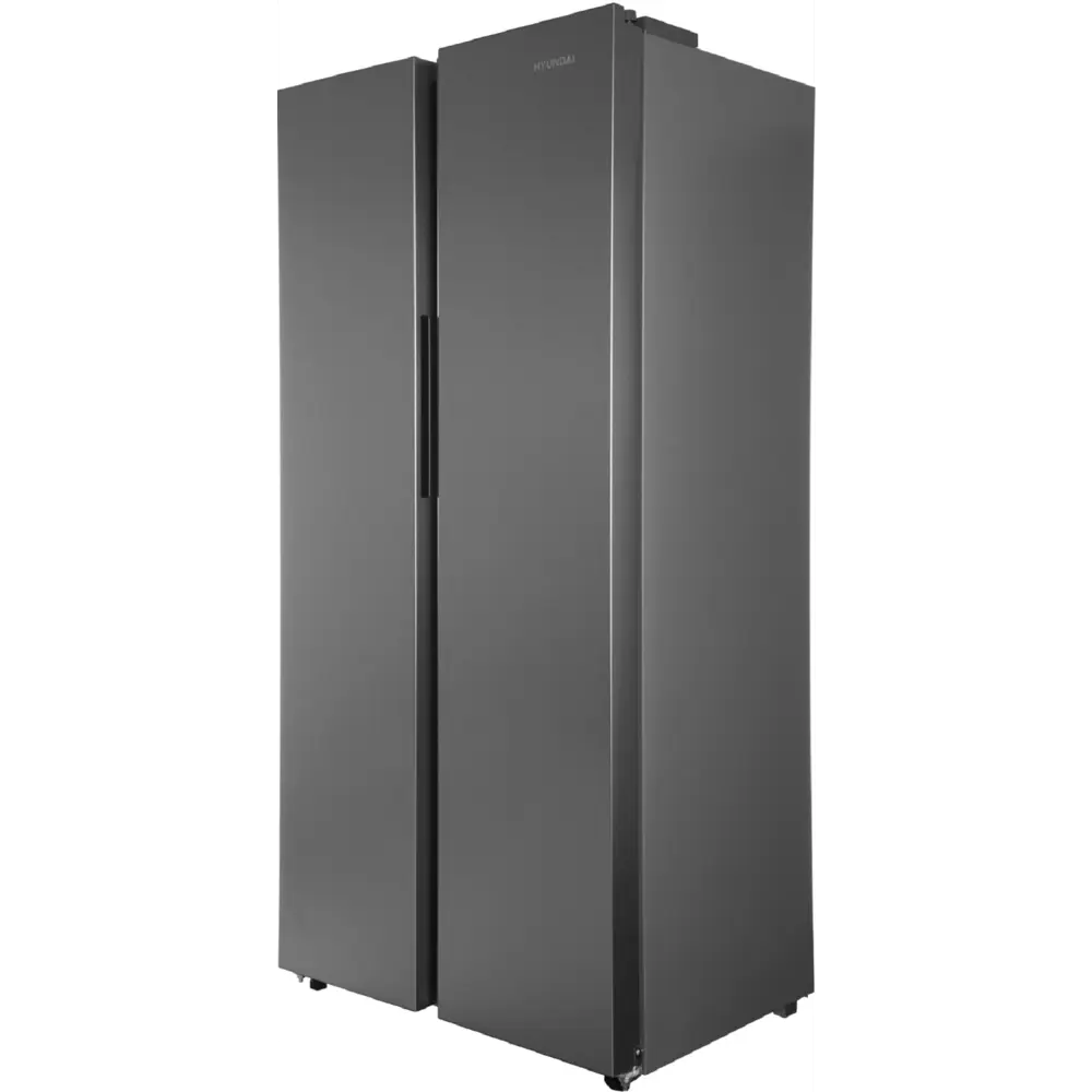 Фото 2 Холодильник Hyundai CS40082F 84x173 см цвет серый / серебристый