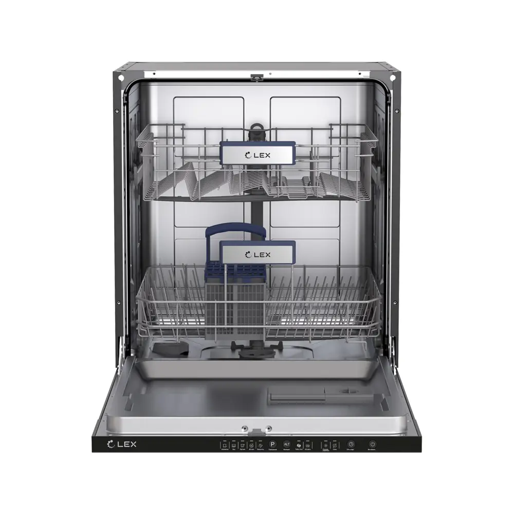 Фото Встраиваемая посудомоечная машина Lex PM 6052N 59.6 см 5 программ цвет серый, черный Фото Встраиваемая посудомоечная машина Lex PM 6052N 59.6 см 5 программ цвет серый, черный