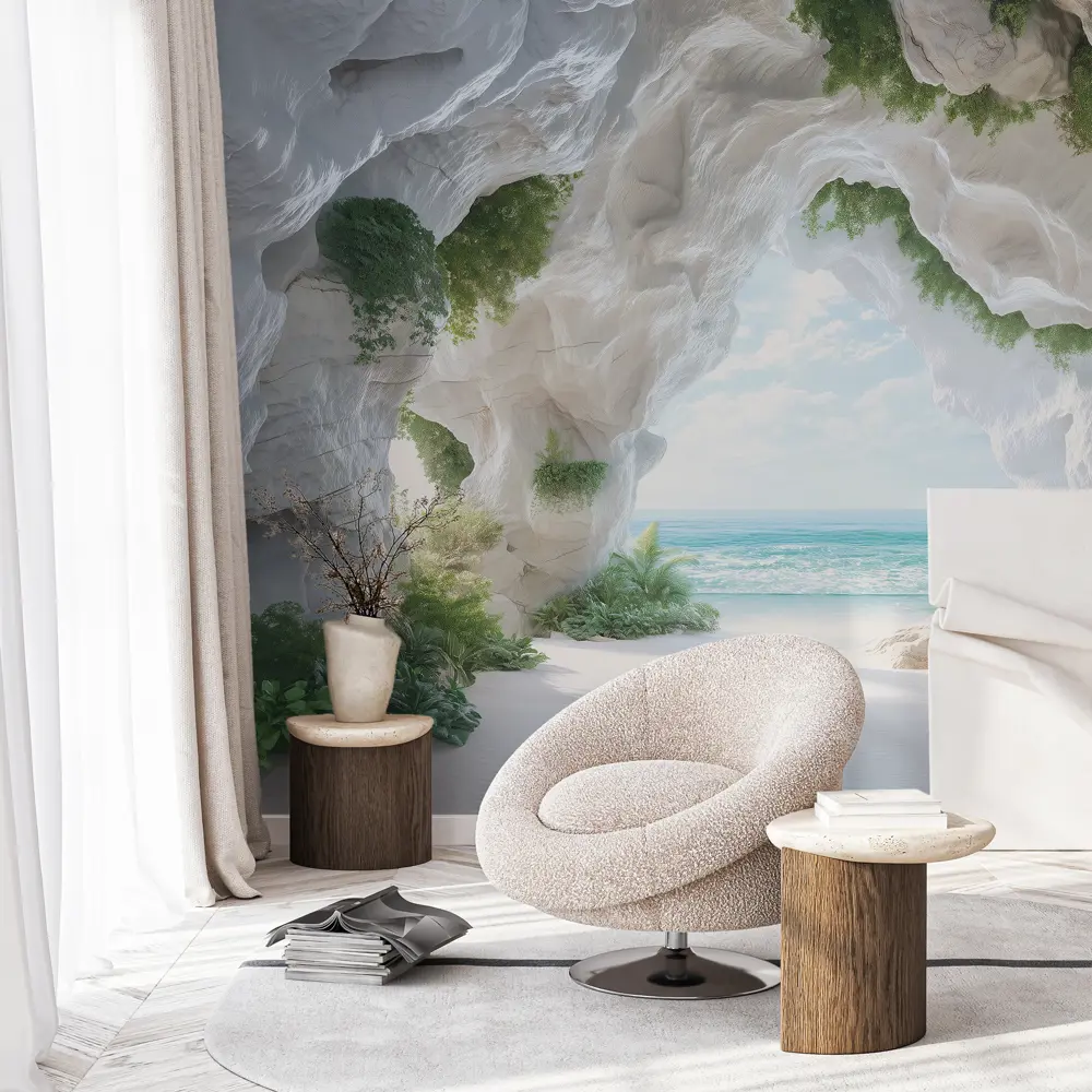 Фото 2 Фотообои флизелиновые Postermarket Пещера 1 400x270 см