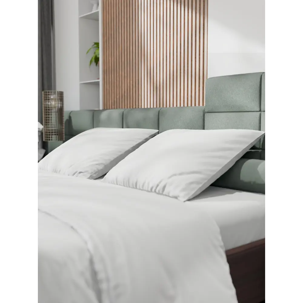 Фото 8 Комплект постельного белья Этель Tencel 10655061 хлопок 1.5-спальный наволочки 50 x 70- 2 шт цвет разноцветный