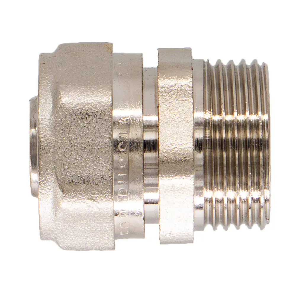 Фото 2 Соединитель СТМ 1"x26 мм НР латунь 2 шт CCM02601K02 Фото 2 Соединитель СТМ 1"x26 мм НР латунь 2 шт CCM02601K02