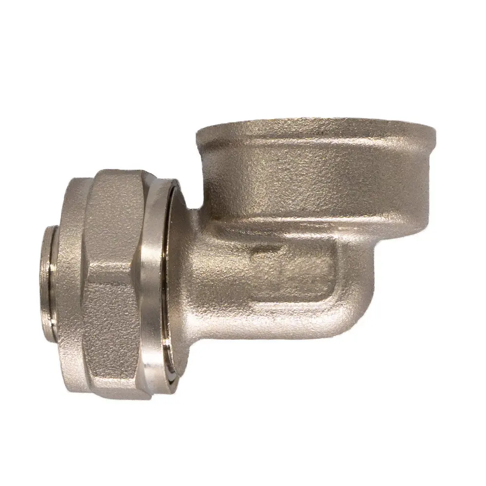 Фото 2 Угол комбинированный 90° СТМ 3/4"x16 мм ВР латунь 5 шт CLF01634K5