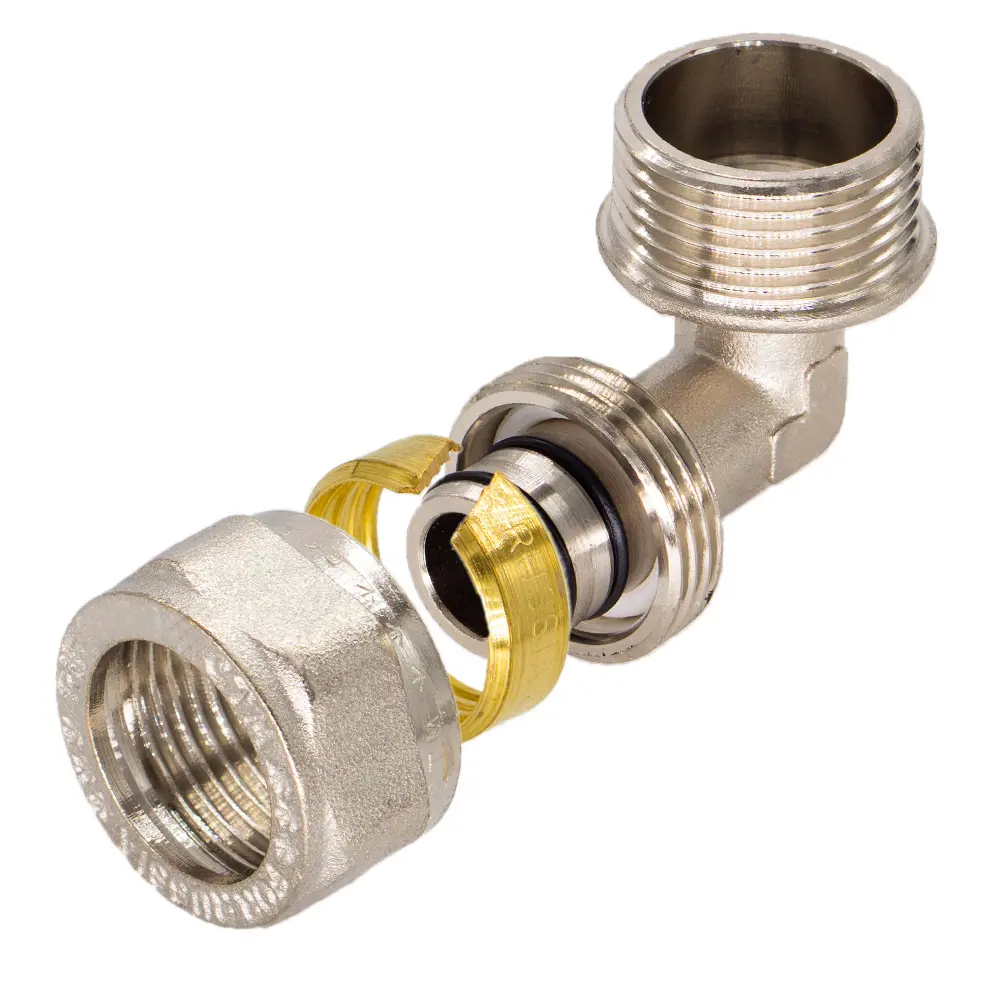 Фото 5 Угол комбинированный 90° СТМ 1/2"x16 мм НР латунь 2 шт CLM01612K02 Фото 5 Угол комбинированный 90° СТМ 1/2"x16 мм НР латунь 2 шт CLM01612K02