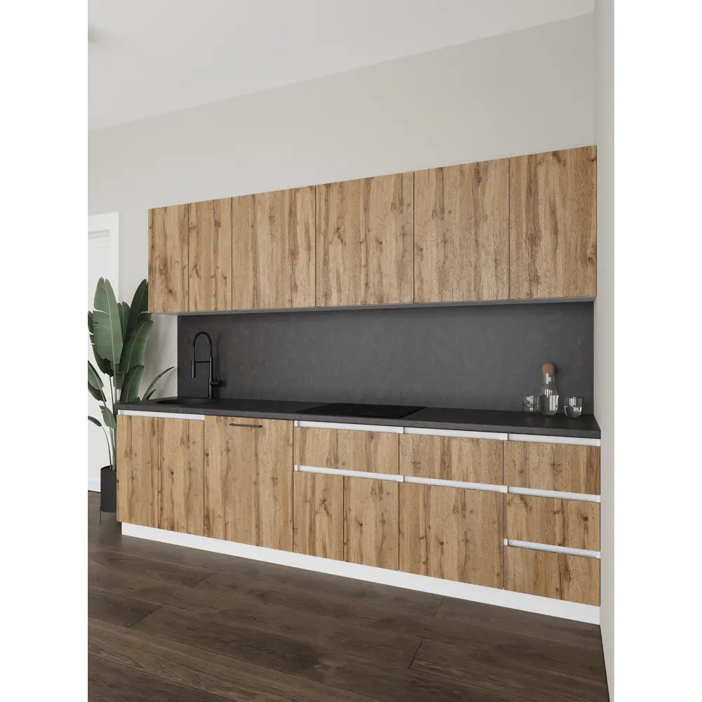 Фото 13 Кухонный шкаф напольный Frenesie ЛОФТ 80x82x48 см ЛДСП цвет дуб вотан Фото 13 Кухонный шкаф напольный Frenesie ЛОФТ 80x82x48 см ЛДСП цвет дуб вотан