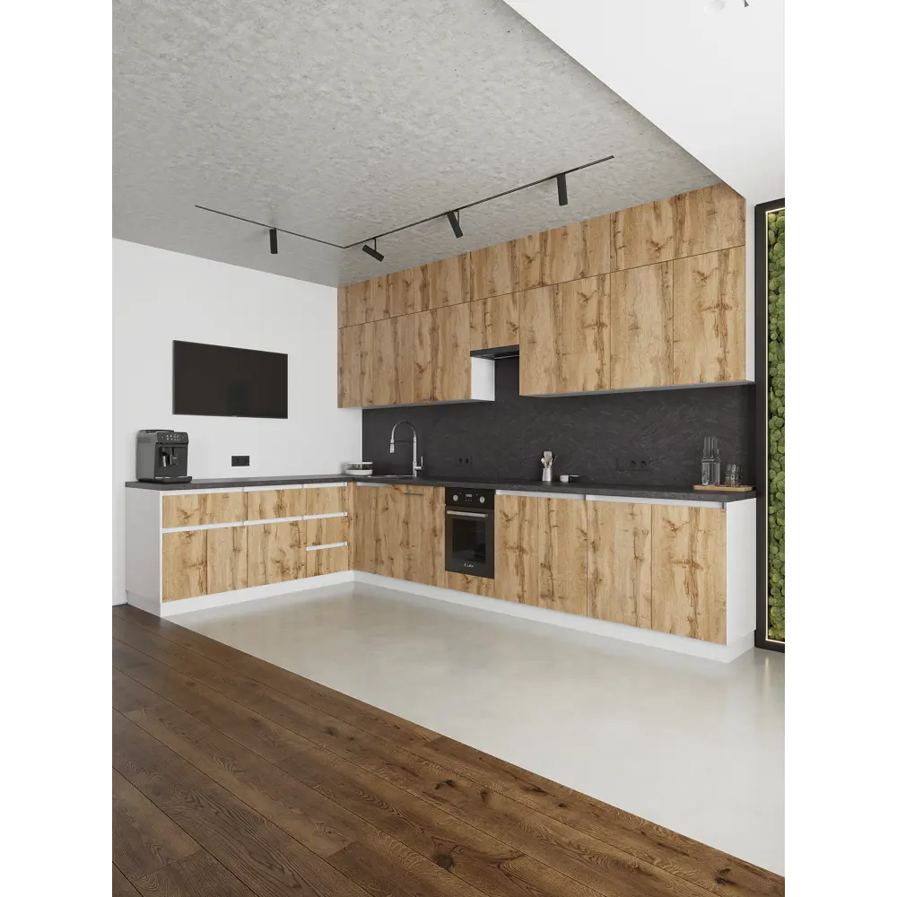 Фото 17 Кухонный шкаф напольный НУ700 левый Frenesie ЛОФТ 70x82x48 см ЛДСП цвет дуб вотан Фото 17 Кухонный шкаф напольный НУ700 левый Frenesie ЛОФТ 70x82x48 см ЛДСП цвет дуб вотан