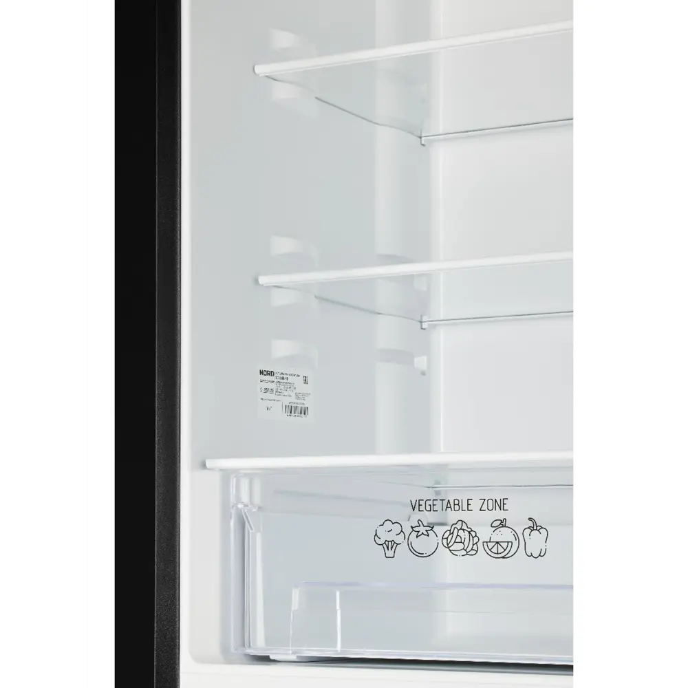 Фото 12 Отдельностоящий холодильник Nord Холодильник NORD NRB 122 B 57.4x165.7 см цвет черный матовый Фото 12 Отдельностоящий холодильник Nord Холодильник NORD NRB 122 B 57.4x165.7 см цвет черный матовый